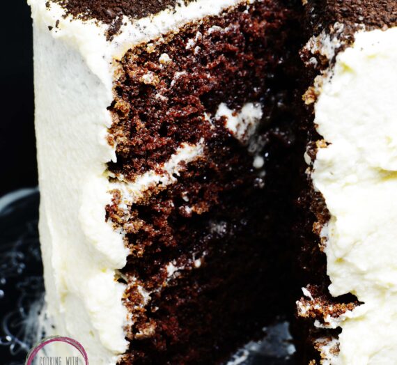 Chocolate Coffee Cake with Bailey’s Butter Cream